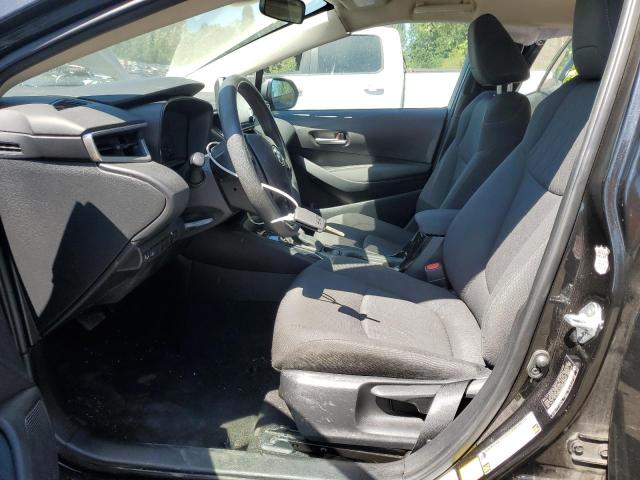 5YFEPMAE8MP248687 - 2021 TOYOTA COROLLA LE BLACK photo 7