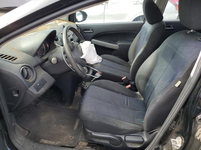 JM1DE1KY9C0136210 - 2012 MAZDA MAZDA2 BLACK photo 7