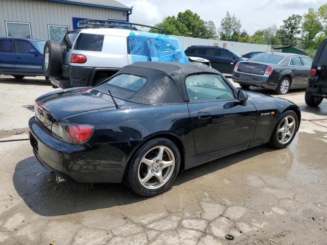 JHMAP11453T005414 - 2003 HONDA S2000 BLACK photo 3