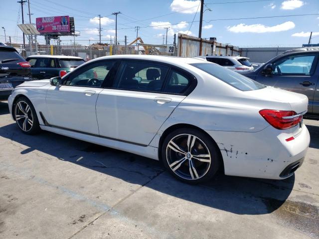 WBA7E2C53JG742692 - 2018 BMW 740 I WHITE photo 2