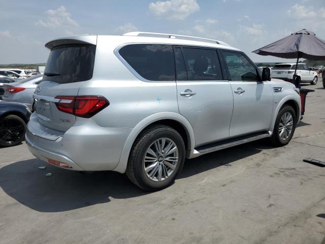 JN8AZ2NF8L9705457 - 2020 INFINITI QX80 LUXE SILVER photo 3