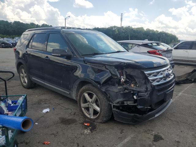 1FM5K7DHXJGA90903 - 2018 FORD EXPLORER XLT შავი ფოტო 4