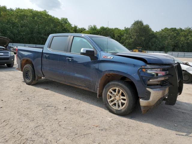 3GCUYDED2NG102075 - 2022 CHEVROLET SILVERADO K1500 LT BLUE photo 4