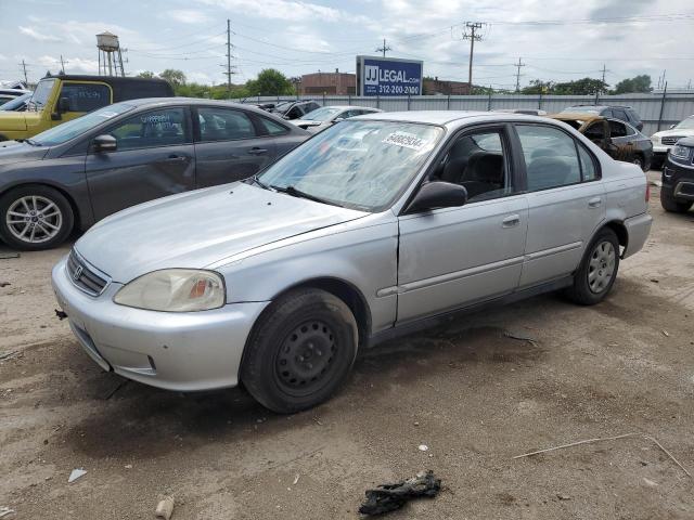 2HGEJ6616XH536500 - 1999 HONDA CIVIC BASE SILVER photo 1