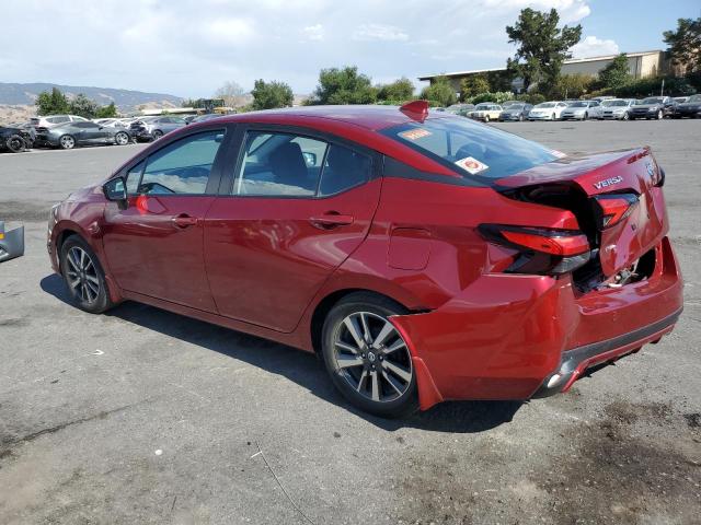 3N1CN8EV2LL865600 - 2020 NISSAN VERSA SV RED photo 2