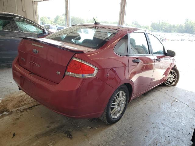 1FAHP3FN4AW285860 - 2010 FORD FOCUS SE RED photo 3