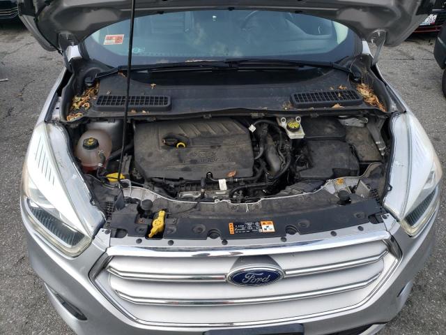 1FMCU0JD5HUA46815 - 2017 FORD ESCAPE TITANIUM SILVER photo 11