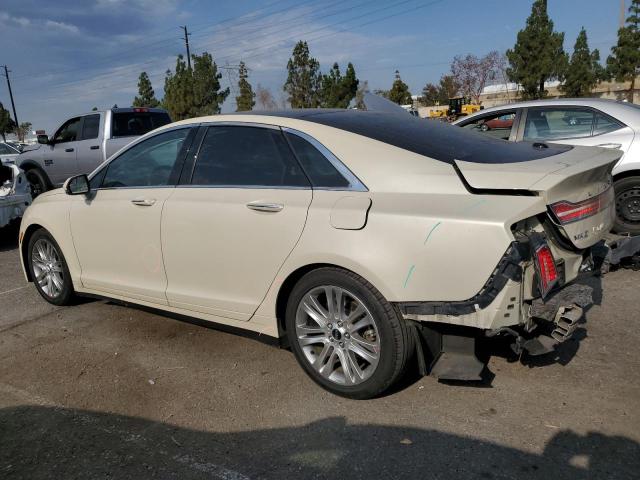 3LN6L2LU6FR618682 - 2015 LINCOLN MKZ HYBRID CREAM photo 2
