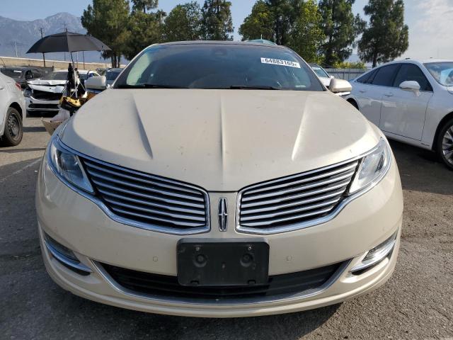 3LN6L2LU6FR618682 - 2015 LINCOLN MKZ HYBRID CREAM photo 5