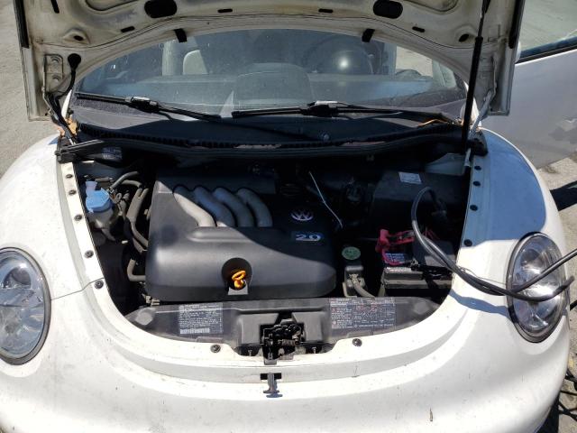 3VWCC21C0YM450102 - 2000 VOLKSWAGEN NEW BEETLE GLS Beyaz fotoğraf 11