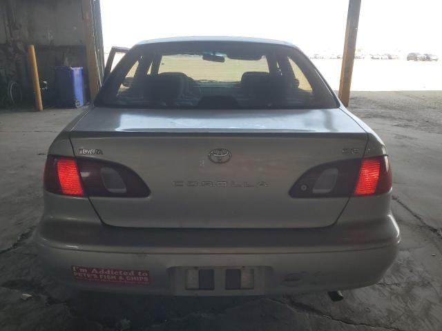 1NXBR12E3YZ313086 - 2000 TOYOTA COROLLA VE WHITE photo 6