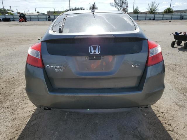 5J6TF1H53CL003697 - 2012 HONDA CROSSTOUR EXL GRAY photo 6