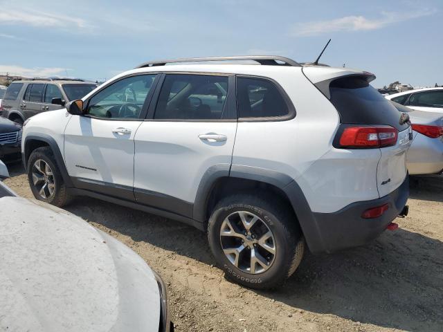 1C4PJMBS9EW249984 - 2014 JEEP CHEROKEE TRAILHAWK WHITE photo 2