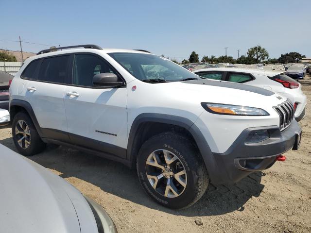 1C4PJMBS9EW249984 - 2014 JEEP CHEROKEE TRAILHAWK WHITE photo 4