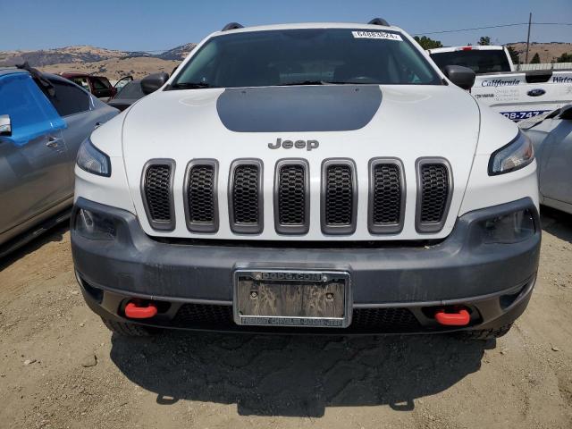 1C4PJMBS9EW249984 - 2014 JEEP CHEROKEE TRAILHAWK WHITE photo 5