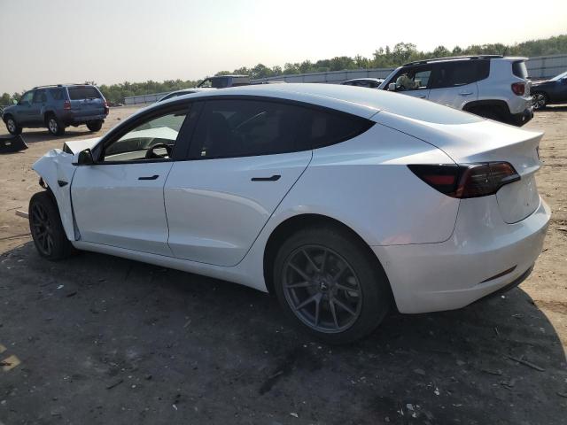 5YJ3E1EAXMF031639 - 2021 TESLA MODEL 3 WHITE photo 2