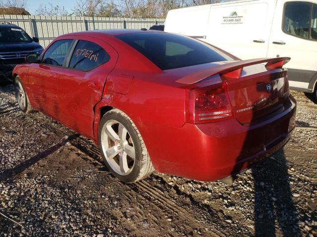 2B3LA73W66H395133 - 2006 DODGE CHARGER SRT-8 RED photo 3