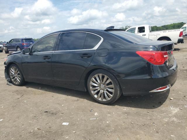 JH4KC1F97HC000274 - 2017 ACURA RLX ADVANCE შავი ფოტო 2