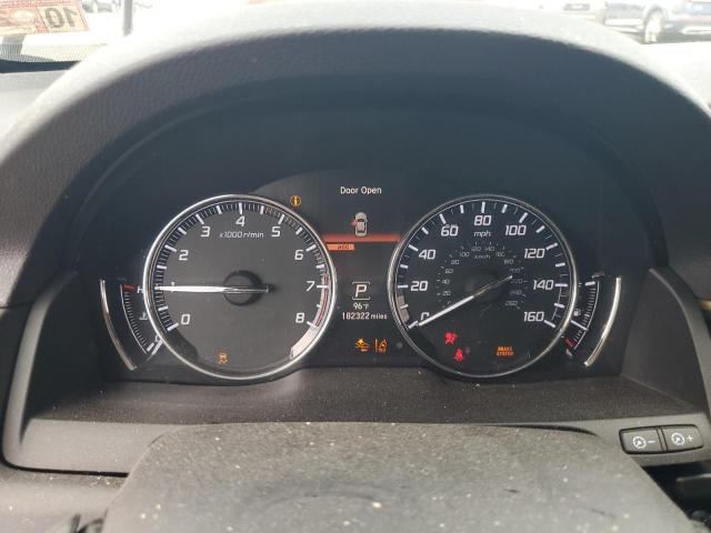 JH4KC1F97HC000274 - 2017 ACURA RLX ADVANCE შავი ფოტო 9