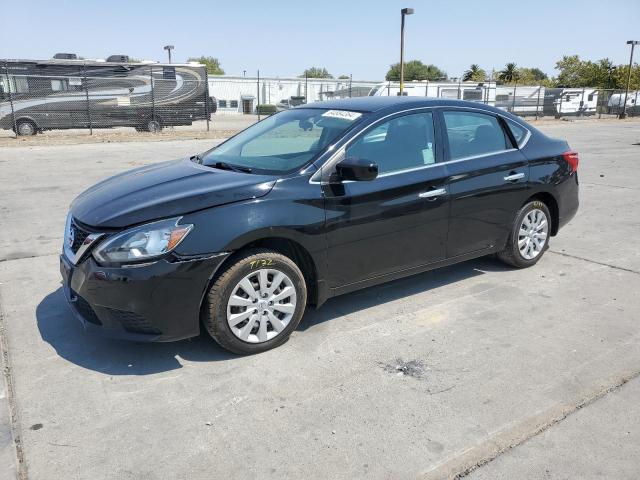 3N1AB7AP1HY234879 - 2017 NISSAN SENTRA S BLACK photo 1