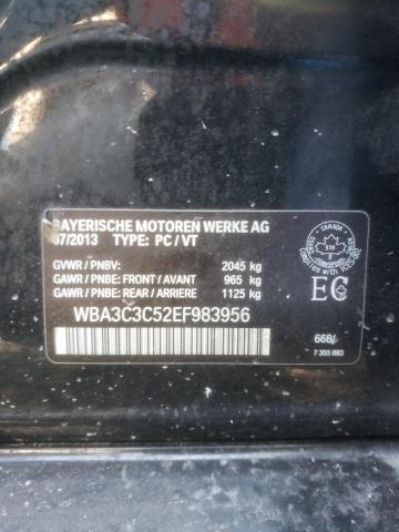 WBA3C3C52EF983956 - 2014 BMW 320 I XDRIVE BLACK photo 12