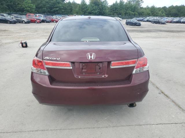 1HGCP2F8XBA009336 - 2011 HONDA ACCORD EXL MAROON photo 6