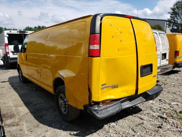 1GTW7GCA4C1900045 - 2012 GMC SAVANA G2500 YELLOW photo 2