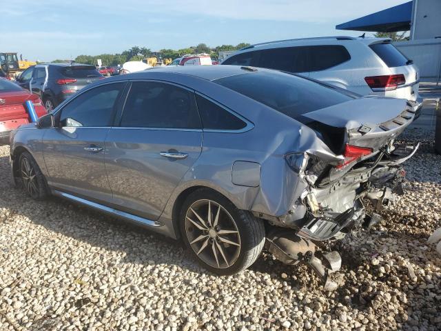 5NPE34AB1FH150361 - 2015 HYUNDAI SONATA SPORT SILVER photo 2