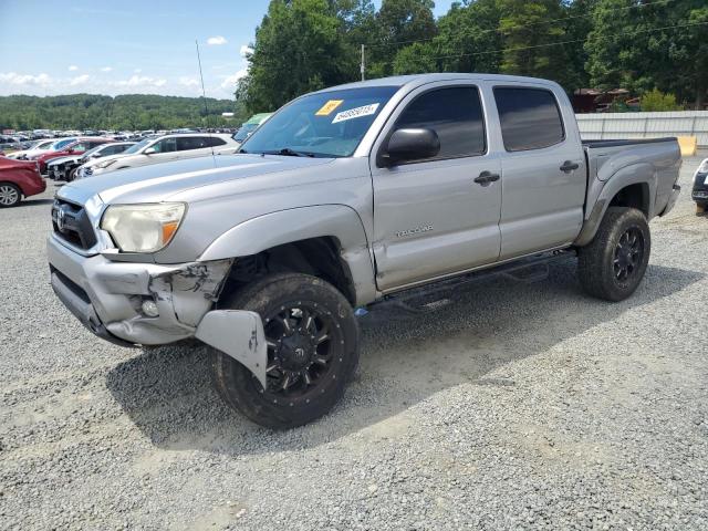5TFJU4GN8FX090449 - 2015 TOYOTA TACOMA DOUBLE CAB PRERUNNER SILVER photo 1