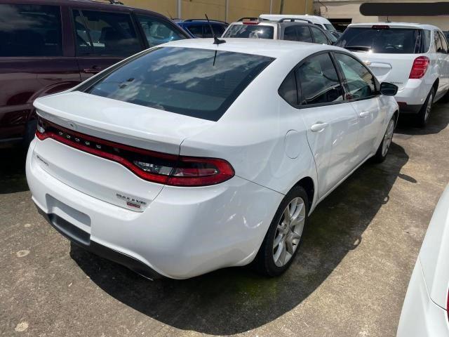 1C3CDFBH2DD154719 - 2013 DODGE DART SXT WHITE photo 4