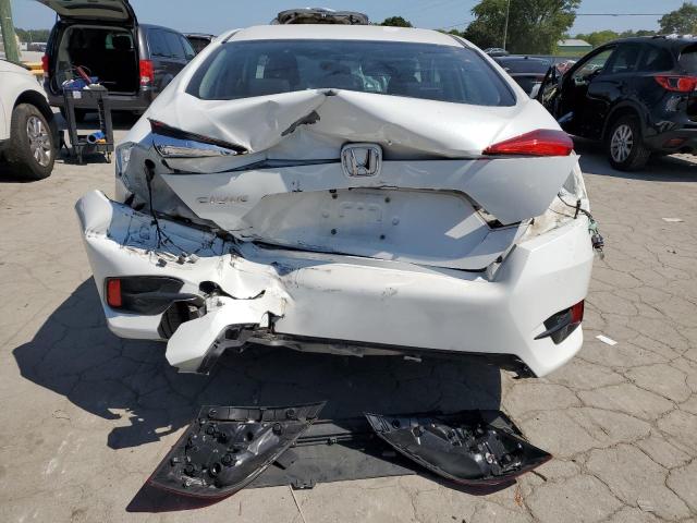 2HGFC2F61LH592521 - 2020 HONDA CIVIC LX WHITE photo 6