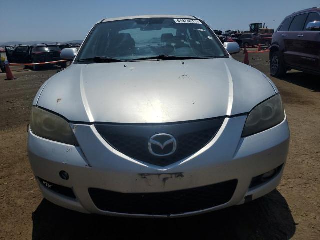 JM1BK32G991247622 - 2009 MAZDA 3 I SILVER photo 5