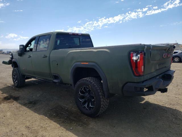 1GT49VEY0LF270530 - 2020 GMC SIERRA K3500 AT4 GREEN photo 2