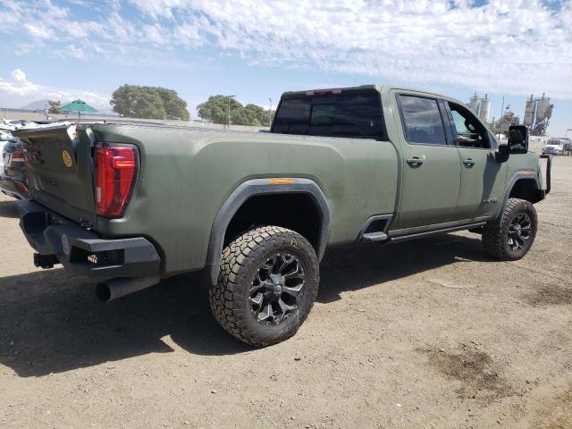 1GT49VEY0LF270530 - 2020 GMC SIERRA K3500 AT4 GREEN photo 3