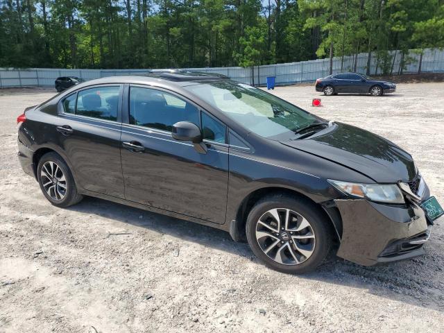 19XFB2F84DE008421 - 2013 HONDA CIVIC EX BLACK photo 4