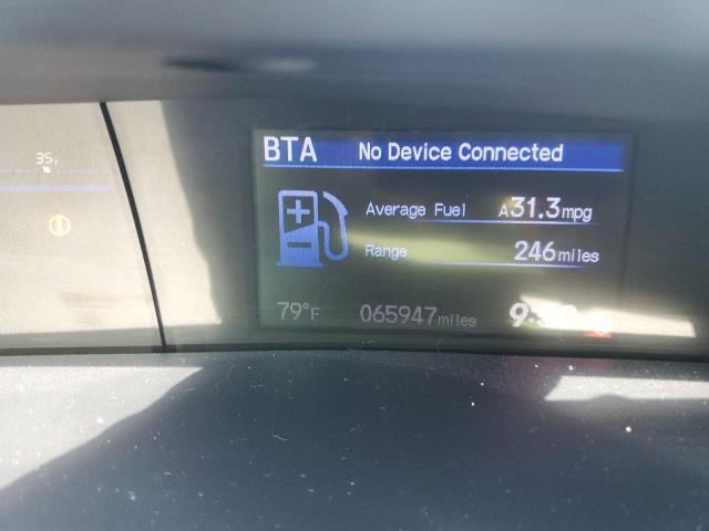 19XFB2F84DE008421 - 2013 HONDA CIVIC EX BLACK photo 9