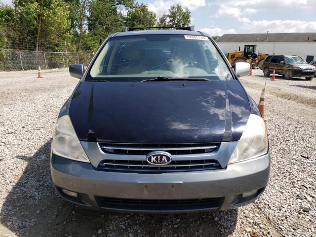 KNDMB233786248929 - 2008 KIA SEDONA EX BLUE photo 5