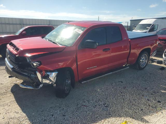5TFRM5F17KX134653 - 2019 TOYOTA TUNDRA DOUBLE CAB SR/SR5 RED photo 1