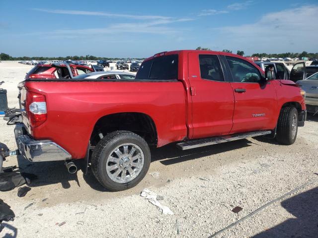 5TFRM5F17KX134653 - 2019 TOYOTA TUNDRA DOUBLE CAB SR/SR5 RED photo 3