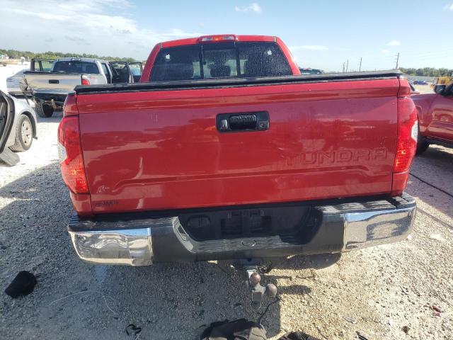 5TFRM5F17KX134653 - 2019 TOYOTA TUNDRA DOUBLE CAB SR/SR5 RED photo 6