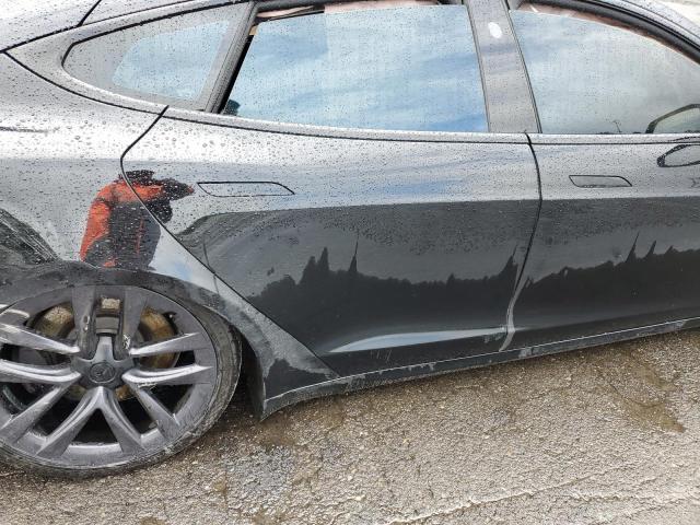 5YJSA1E65MF437217 - 2021 TESLA MODEL S BLACK photo 10