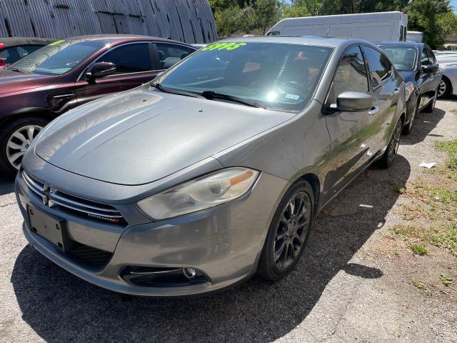 1C3CDFCH1DD703308 - 2013 DODGE DART LIMITED GRAY photo 2