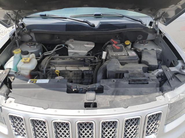 1C4NJCEA1GD761029 - 2016 JEEP COMPASS LATITUDE SILVER photo 12