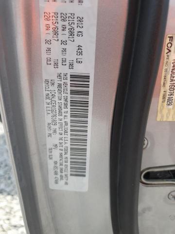 1C4NJCEA1GD761029 - 2016 JEEP COMPASS LATITUDE SILVER photo 13