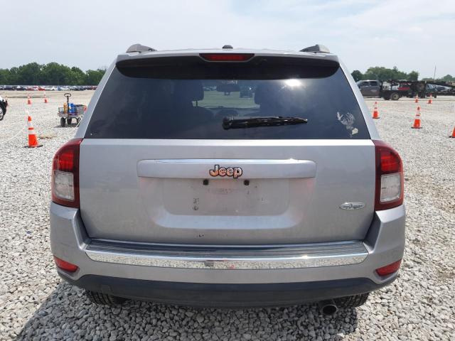 1C4NJCEA1GD761029 - 2016 JEEP COMPASS LATITUDE SILVER photo 6