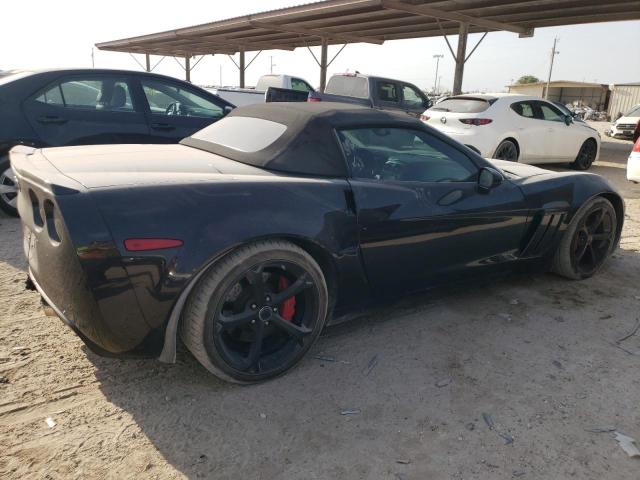 1G1YT3DW5C5103361 - 2012 CHEVROLET CORVETTE GRAND SPORT BLACK photo 3