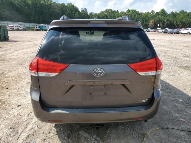 5TDDK3DC9BS015078 - 2011 TOYOTA SIENNA XLE 灰色 照片 6