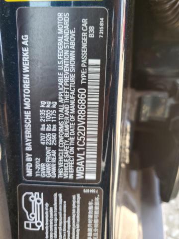 WBAVL1C52DVR86860 - 2013 BMW X1 XDRIVE28I BLUE photo 12