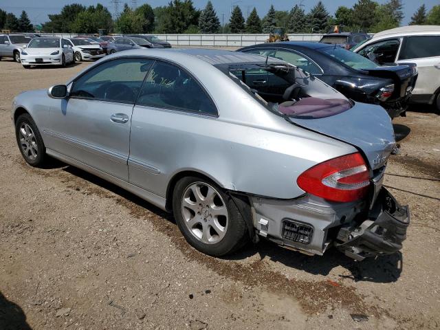 WDBTJ65J54F089287 - 2004 MERCEDES-BENZ CLK 320C SILVER photo 2