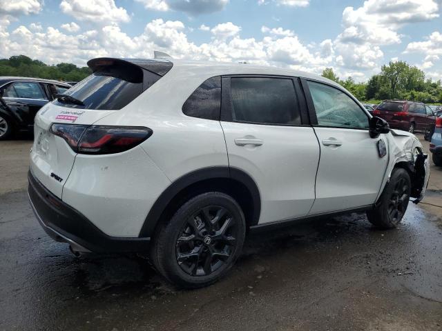 3CZRZ2H55RM765296 - 2024 HONDA HR-V SPORT WHITE photo 3